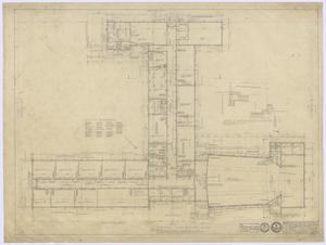 Primary view of object titled 'School Buildings, Eldorado, Texas: Floor Plan'.
