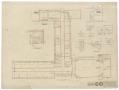 Technical Drawing: School Buildings, Eldorado, Texas: High School Floor Plan