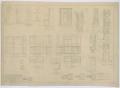 Thumbnail image of item number 2 in: 'Irion County Courthouse: General Construction Plans, Doors and Cabinets'.
