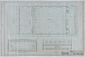 Primary view of object titled 'Olney City Hall and Fire Station: Plans for a City Hall and Fire Station, Roof'.