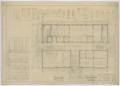 Thumbnail image of item number 1 in: 'Irion County Courthouse: General Construction Plans, First Floor'.