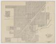 Technical Drawing: Elementary School Building, Fort Stockton, Texas: City Plan