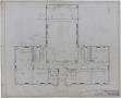 Technical Drawing: Eastland High School, Eastland, Texas: First Floor Mechanical Plan
