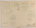 Technical Drawing: Sterling County Courthouse: General Construction