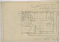 Technical Drawing: Irion County Courthouse: Plumbing, Heating, and Electrical, Basement