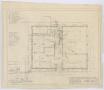 Technical Drawing: Hamlin City Hall: Electrical, Plumbing, and Gas Piping Plans