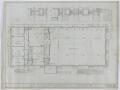 Technical Drawing: Stamford City Hall and Fire Station: Second Floor