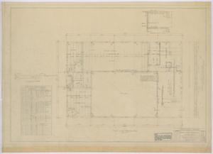 Primary view of object titled 'Irion County Courthouse: Structural Plans, Third Floor'.