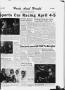Thumbnail image of item number 1 in: 'Hondo Anvil Herald (Hondo, Tex.), Vol. 73, No. 9, Ed. 1 Friday, February 27, 1959'.