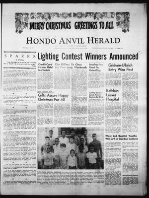 Primary view of object titled 'Hondo Anvil Herald (Hondo, Tex.), Vol. 78, No. 52, Ed. 1 Friday, December 25, 1964'.