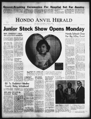 Primary view of object titled 'Hondo Anvil Herald (Hondo, Tex.), Vol. 77, No. 5, Ed. 1 Friday, February 1, 1963'.
