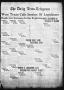 Thumbnail image of item number 1 in: 'The Daily News-Telegram (Sulphur Springs, Tex.), Vol. 27, No. 234, Ed. 1 Friday, October 9, 1925'.