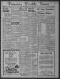 Thumbnail image of item number 1 in: 'Timpson Weekly Times (Timpson, Tex.), Vol. 63, No. 25, Ed. 1 Friday, June 18, 1948'.