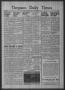 Newspaper: Timpson Daily Times (Timpson, Tex.), Vol. 39, No. 193, Ed. 1 Wednesda…
