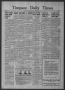 Newspaper: Timpson Daily Times (Timpson, Tex.), Vol. 39, No. 180, Ed. 1 Saturday…