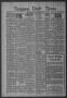Primary view of Timpson Daily Times (Timpson, Tex.), Vol. 42, No. 196, Ed. 1 Tuesday, September 28, 1943