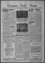 Newspaper: Timpson Daily Times (Timpson, Tex.), Vol. 37, No. 165, Ed. 1 Saturday…