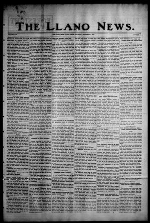 Primary view of object titled 'The Llano News. (Llano, Tex.), Vol. 45, No. 4, Ed. 1 Thursday, November 3, 1932'.