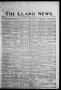 Newspaper: The Llano News. (Llano, Tex.), Vol. 42, No. 16, Ed. 1 Thursday, Janua…