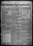 Newspaper: The Sulphur Springs Gazette. (Sulphur Springs, Tex.), Vol. 46, No. 30…