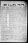 Newspaper: The Llano News. (Llano, Tex.), Vol. 37, No. 1, Ed. 1 Thursday, August…