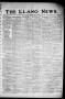 Newspaper: The Llano News. (Llano, Tex.), Vol. 36, No. 37, Ed. 1 Thursday, April…