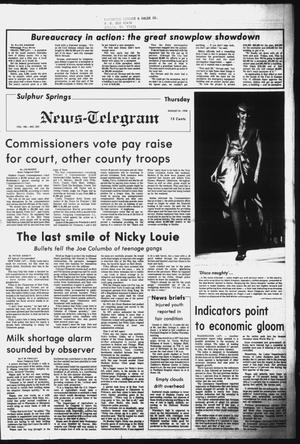 Primary view of object titled 'Sulphur Springs News-Telegram (Sulphur Springs, Tex.), Vol. 100, No. 207, Ed. 1 Thursday, August 31, 1978'.