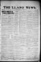 Newspaper: The Llano News. (Llano, Tex.), Vol. 35, No. 35, Ed. 1 Thursday, April…
