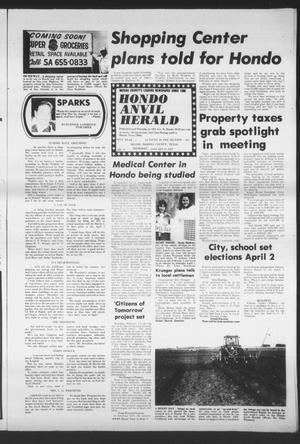 Primary view of object titled 'Hondo Anvil Herald (Hondo, Tex.), Vol. 89, No. 4, Ed. 1 Thursday, January 27, 1977'.
