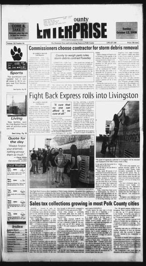 Primary view of Polk County Enterprise (Livingston, Tex.), Vol. 126, No. 84, Ed. 1 Sunday, October 12, 2008