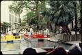 Photograph: [Two River Barges in Downtown San Antonio]