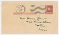 [Postcard to Mrs. Henry Sleur - October 7, 1954]