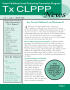 Journal/Magazine/Newsletter: TX CLPPP News, Volume 1, Number 1, March 2002