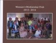 Primary view of Woman's Wednesday Club Scrapbook, 2013-2014