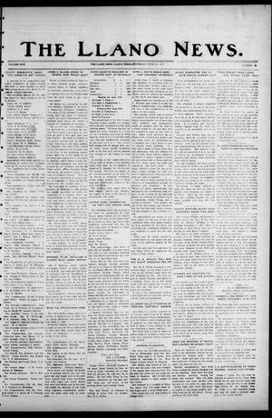 Primary view of object titled 'The Llano News. (Llano, Tex.), Vol. 46, No. 28, Ed. 1 Thursday, June 21, 1934'.