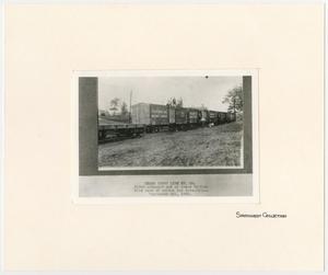 Primary view of object titled '[First Texas Short Line Shipment Out of Grand Saline}'.