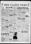 Newspaper: The Llano News (Llano, Tex.), Vol. 70, No. 6, Ed. 1 Thursday, January…