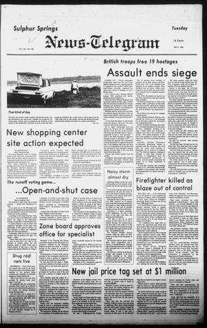 Primary view of object titled 'Sulphur Springs News-Telegram (Sulphur Springs, Tex.), Vol. 102, No. 108, Ed. 1 Tuesday, May 6, 1980'.