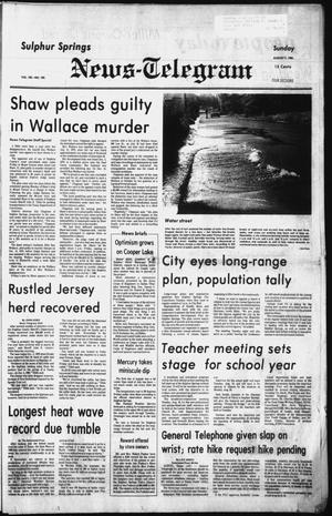 Primary view of object titled 'Sulphur Springs News-Telegram (Sulphur Springs, Tex.), Vol. 102, No. 183, Ed. 1 Sunday, August 3, 1980'.
