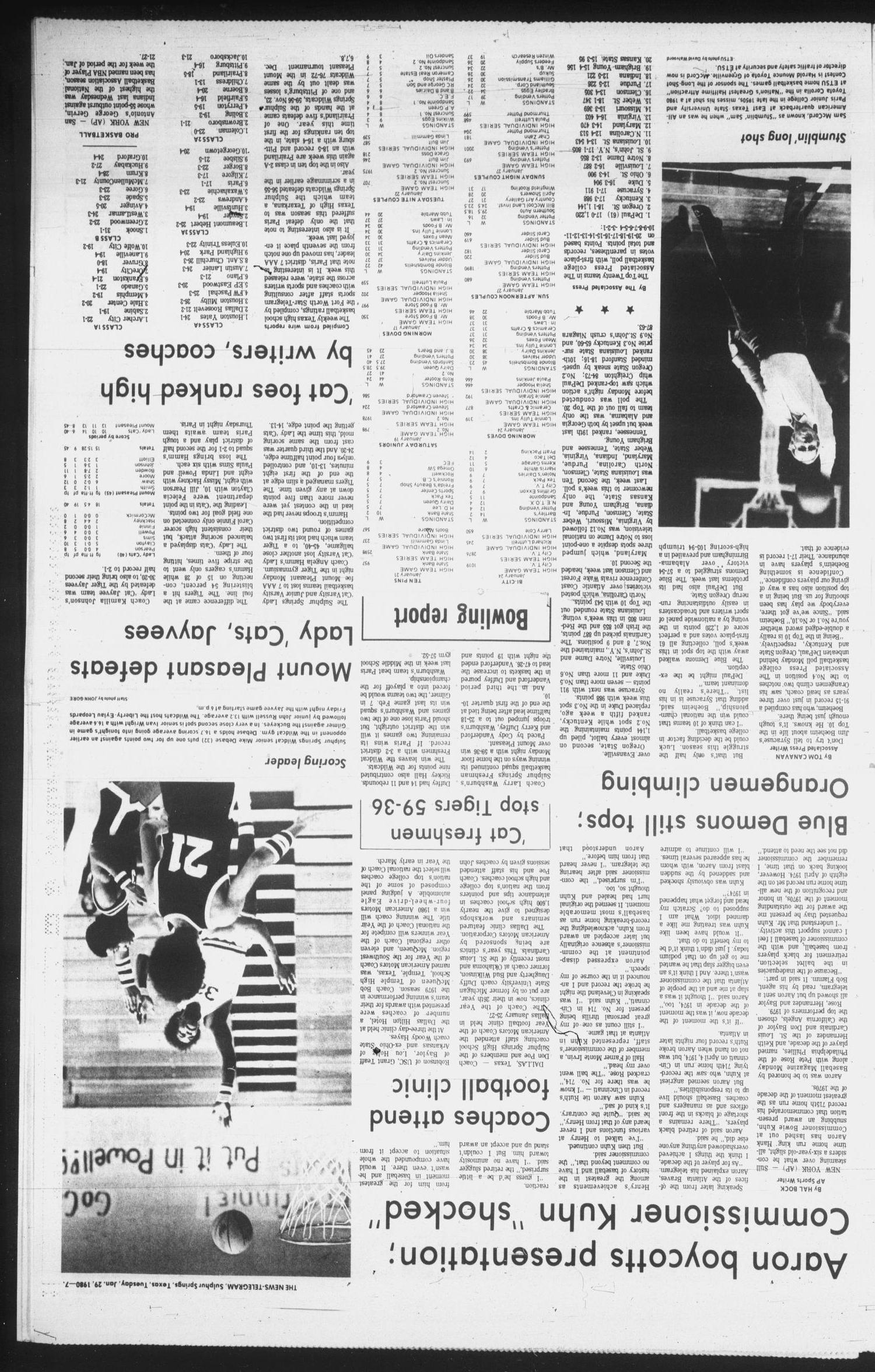 Sulphur Springs News-Telegram (Sulphur Springs, Tex.), Vol. 102, No. 24, Ed. 1 Tuesday, January 29, 1980
                                                
                                                    [Sequence #]: 7 of 10
                                                