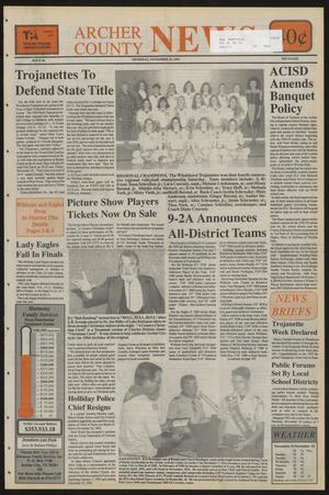 Primary view of Archer County News (Archer City, Tex.), No. 46, Ed. 1 Thursday, November 18, 1993