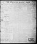 Primary view of The Houston Daily Post (Houston, Tex.), Vol. NINTH YEAR, No. 275, Ed. 1, Saturday, January 6, 1894