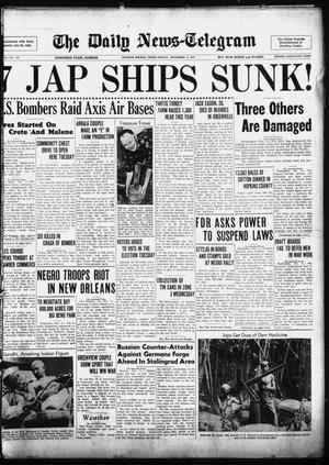 Primary view of The Daily News-Telegram (Sulphur Springs, Tex.), Vol. 44, No. 162, Ed. 1 Monday, November 2, 1942