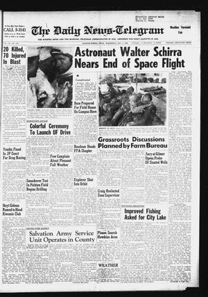 Primary view of The Daily News-Telegram (Sulphur Springs, Tex.), Vol. 84, No. 234, Ed. 1 Wednesday, October 3, 1962
