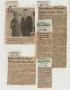 Clipping: [Newspaper clippings about Dr. May Owen's speaking engagements]