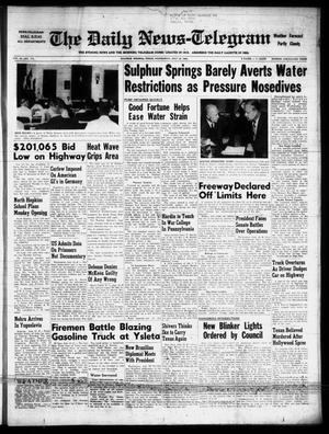 Primary view of The Daily News-Telegram (Sulphur Springs, Tex.), Vol. 58, No. 170, Ed. 1 Wednesday, July 18, 1956