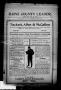 Thumbnail image of item number 1 in: 'Rains County Leader. (Emory, Tex.), Vol. 22, No. 43, Ed. 1 Friday, November 19, 1909'.