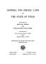 Primary view of General and Special Laws of The State of Texas Passed By The Regular Session of the Forty-Eigth Legislature