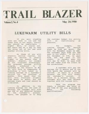 Primary view of object titled 'Trail Blazer, Volume 2, Number 4, May 28, 1980'.