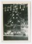 Photograph: [Photograph of Jefferson Tower with Christmas Lights]